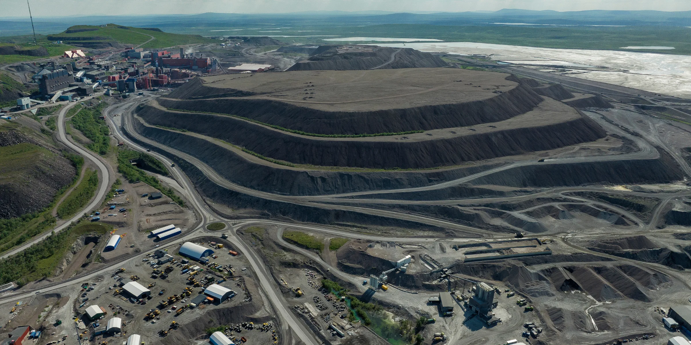 an image to represent mining and construction