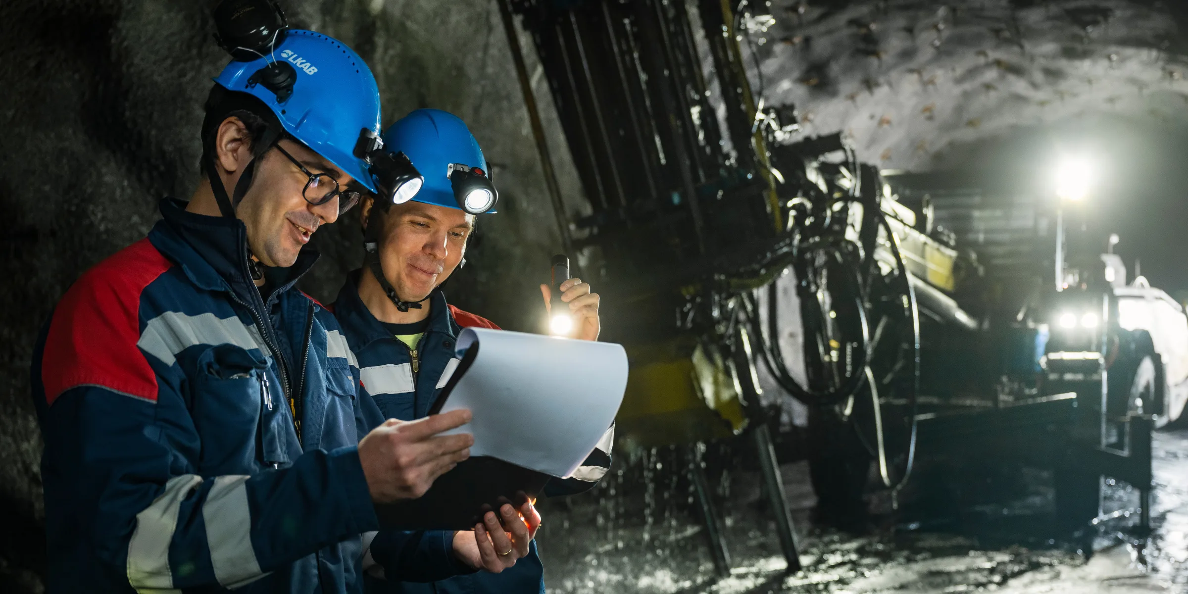 an image to represent down the hole drilling